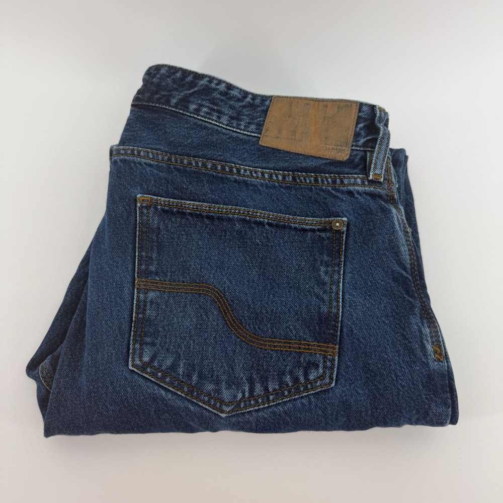 FatFace Straight Leg Denim Jeans Mens 36R Blue Classic Fit 5 Pocket 36 x 30
